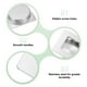 thumbnail image 2 of Uxcell 4-Pack Tiradores Empotrados, 2.75 Pulgadas de Acero Inoxidable 304 para Puertas de Closet Corredizas [Plata], 2 of 6