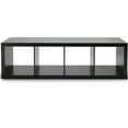 thumbnail image 4 of Better Homes & Gardens 4 Cube Vertical Storage Organizer, Solid Black, 4 of 9