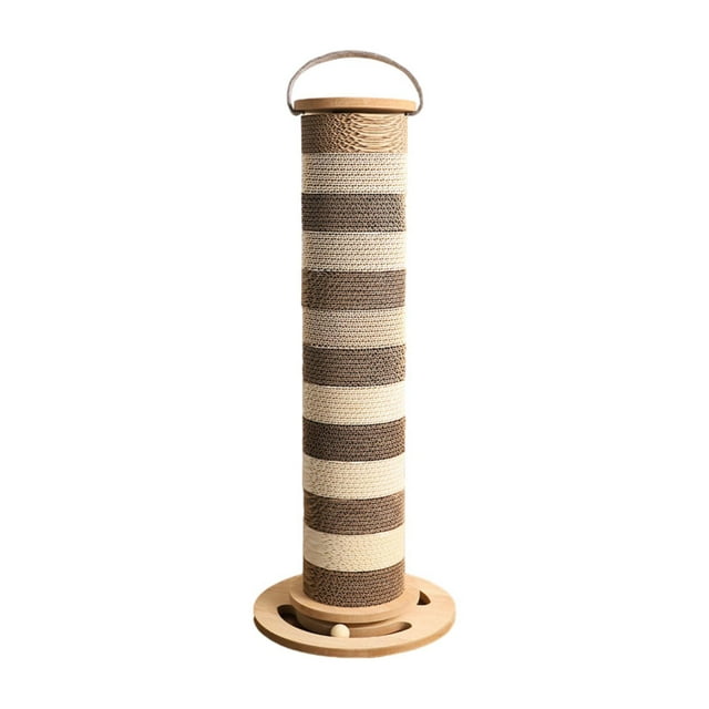 jinwen Cat Scratch Post Cat Claw Board Vertical Scratcher Grinding Claw Interactive Pet L