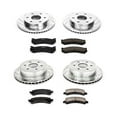 thumbnail image 3 of PowerStop Front and Rear Z23 Evolution Sport Carbon-Fiber Ceramic Brake Pad and Drilled & Slotted Rotor Kit Fits: CHEVROLET GMC Select Models K2017, 3 of 10