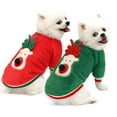 thumbnail image 5 of Clothes Dog Clothes Pet Two-legged Cat Coral Christmas Pet clothes Dog Sweaters for Dogs Boy Dog Sweaters for Small Dogs Winter Dog Clothes Puppy Pet Cat Sweater Jacket Coat for Small, 5 of 7