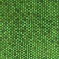 thumbnail image 1 of Ahgly Company Indoor Square Abstract Green Modern Area Rugs, 3' Square, 1 of 4