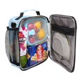 thumbnail image 4 of Haosy Blue Lace Cherry Heart Reusable Lunch Box Men/Women Insulated Lunch Bag for School Picnic Travel, 4 of 6