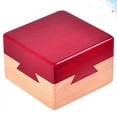 thumbnail image 2 of FELTECHELECTR Juguete intelectual clásico de haya, rompecabezas con cerradura, caja de madera, Kong Ming Luban, juguetes de bloqueo, bola de ensamblaje IQ para fiestas en casa, juegos de bricolaje, 2 of 7