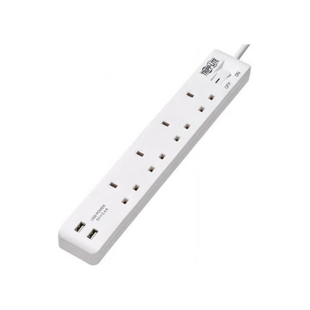 UPC: 0037332251602 | 4-OUTLET POWER STRIP/USB-A CHRG