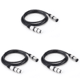 thumbnail image 1 of Cable DMX para DJ Escenario 5 9 Pies XLR Conector A 3 Pines, 1 of 8