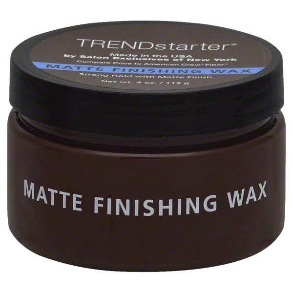 Trendstarter Men's Hair Styling Product Matte Wax, All Hair Types