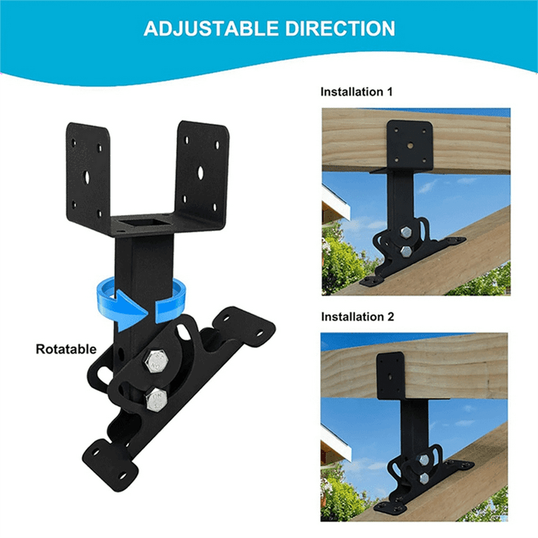 Skylift Roof Riser Patio Roof Riser Angle Brackets Set, 3-Piece ...
