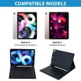 thumbnail image 4 of Keyboard Case for iPad Air 4 5  iPad 10.9 inch 2022 2021 2020 Case with Magnetically Detachable Wireless Keyboard for iPad 10.9” Air 4th Generation, 4 of 7