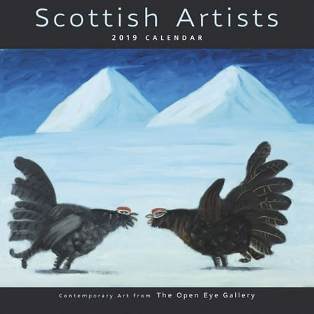 2019 Scottish Artists Wall Calendar, by Colin Baxter