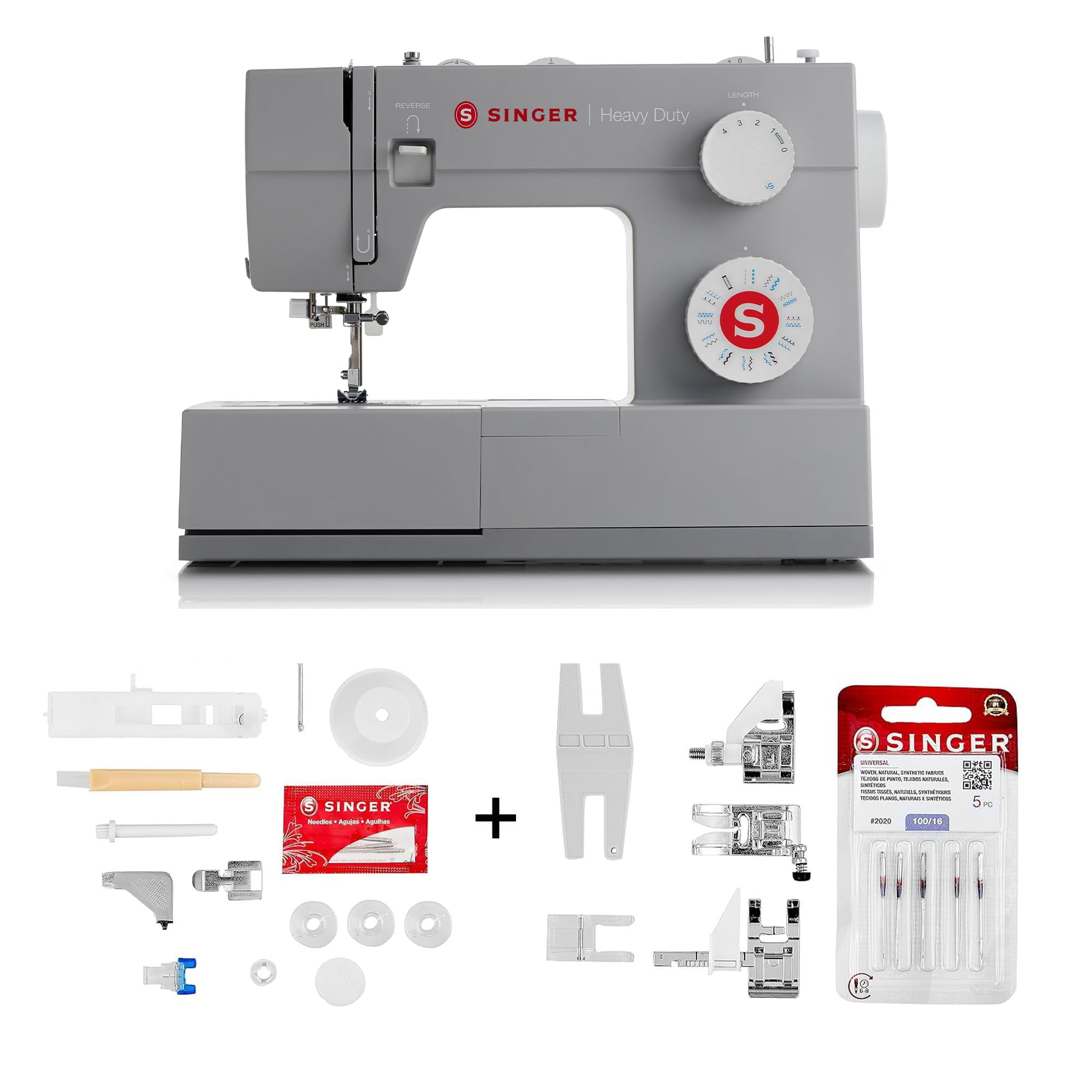 Singer Linea Máquina de coser SINGER Heavy Duty 4423 de alta velocidad con ...