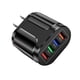thumbnail image 1 of Cargador Usb Luminoso Para Teléfono, Cargador Portátil De 4 Puertos Y 3,1 A, Adaptador Compacto Para Enchufe De Pared, 1 of 7
