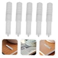thumbnail image 5 of Baluue 5-Pack White Plastic Spring-Loaded Toilet Paper Roll Holder Inserts for Bathroom Accessories, 5 of 8