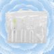 thumbnail image 5 of Juego de botellas pulverizadoras de almacenamiento de Gel de ducha, loción y champú, contenedores de líquidos cosméticos de viaje, 5 uds., 5 of 8