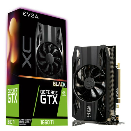 EVGA GeForce GTX 1660 Ti XC Black 06G-P4-1261-KR Graphic Card - Plus Free TORQ X5 (Best Gtx 750 Ti)