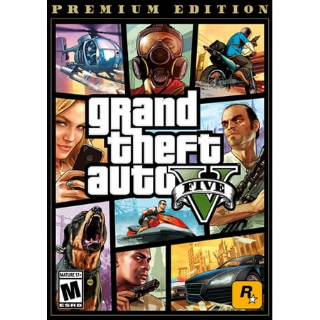 Grand Theft Auto V: Premium Edition, Rockstar Games, PC, [Digital Download], 685650114378
