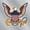 Navy, variant on Navy Logo Clear Sticker