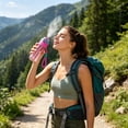 thumbnail image 6 of XiYing Water Bottle with Straw, Reusable Bpa-Free Plastic Sports Water Bottle,Leak Proof Locking Lid,Sip and Chug, Great for Travel, Sports,2.68X9.57 In, 6 of 6