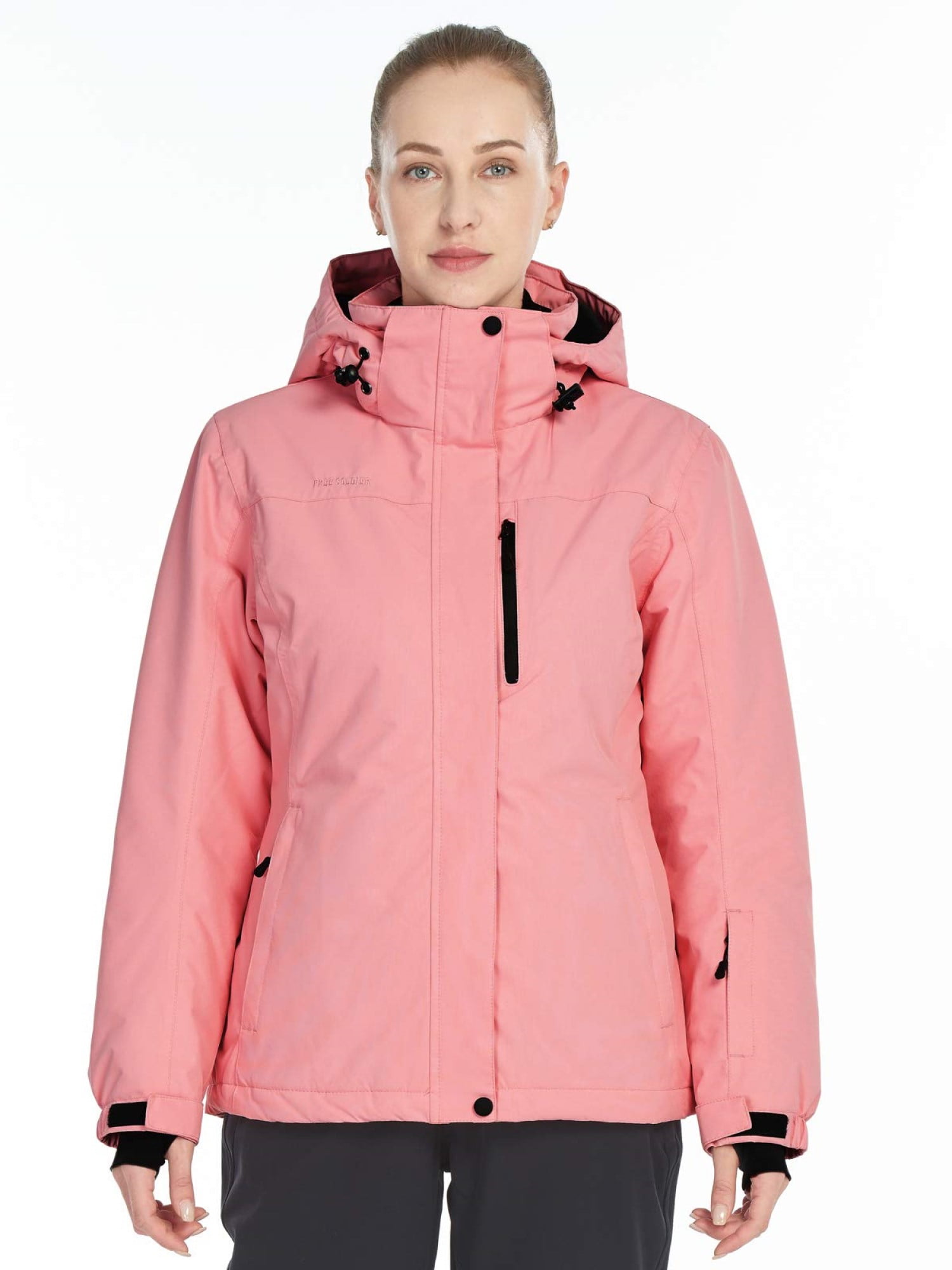 Womens Pink Snow Jacket