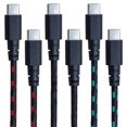 thumbnail image 1 of Cables de fusibles tipo C a tipo C, 23-229 cm, varios, 1 of 1