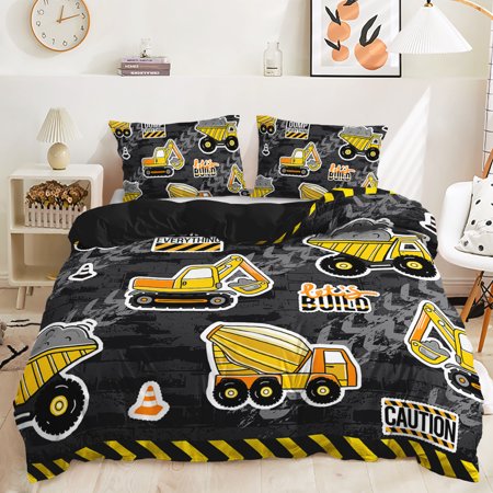 Hosima 3 Piece 3D Digital Printed Duvet Cover Full Size Bedroom Decorative Bedding Set,DEX53-King