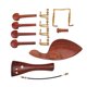 thumbnail image 5 of Juego de postes de cola para violín, piezas de violín de madera 4/4, mentonera para violín, pieza trasera para violín, funcionalidad inteligente Jadeshay A, 5 of 8