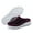 Purple, variant on Woobling Womens Clogs Closed Toe Walking Shoe Backless Mules Comfort Casual Shoes Women's Non-slip Slip On Mule Sneakers Pink 5