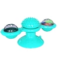 thumbnail image 3 of Pet Windmill Turntable Teasing Toys Turntable Teasing Toys; Scratching Scratching Tickle Toys Suction Cup Rotatable Windwill, Lake Blue, 3 of 9