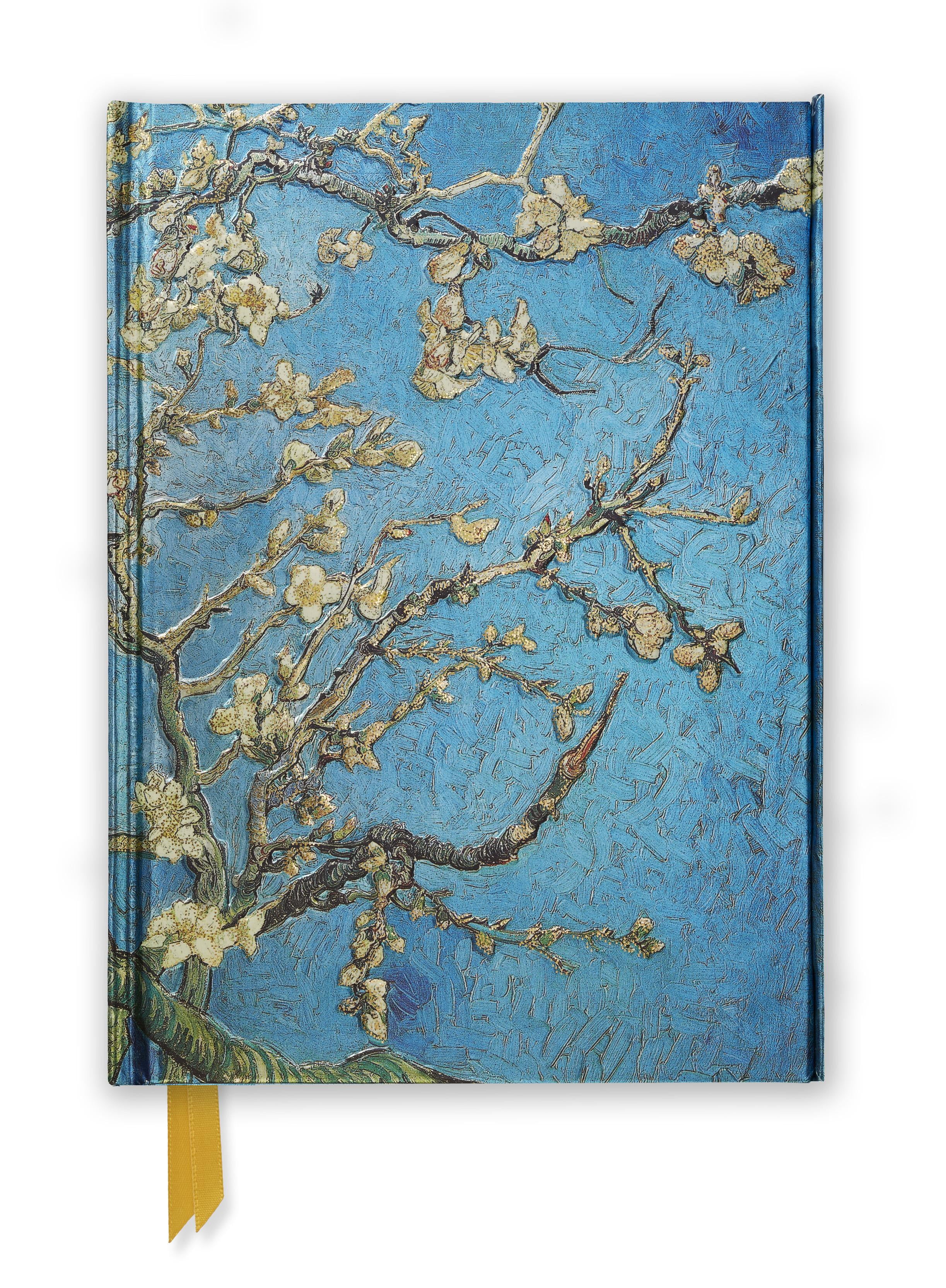 Flame Tree Notebooks Van Gogh Almond Blossom (Foiled Journal