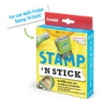 thumbnail image 5 of Trodat Stamp 'N Stick Refill Kit - Black Ink Cartridge, Durable Stickers and Iron-on Fleece, 5 of 5