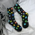 thumbnail image 6 of Pickle Ball Socks Colorful Print Kawaii Stockings Autumn Non Slip Couple Socks High Qualit, 6 of 6