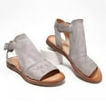 thumbnail image 4 of Chaussures Décontractées pour Femmes à Enfiler en Similicuir, Bout Rond, Mocassins à Tige Basse Antidérapants, Confortables, Semelle Souple, Ballerines de Marche, 4 of 4