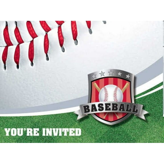Baseball Party Invitations