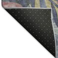 thumbnail image 5 of Addison Rugs Mayfield Premium Machine Washable Transitional Floral Denim Rectangle Rug, 3' x 5', 5 of 6