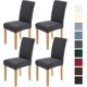 thumbnail image 1 of Juego de 4 fundas de asiento elásticas, las fundas de asiento elásticas son extraíbles., 1 of 5