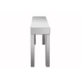 thumbnail image 2 of Elegant Mirrored 3-Drawer Console Table with Sophisticated Silver Finish – Chic, functional, entrance table., 2 of 4
