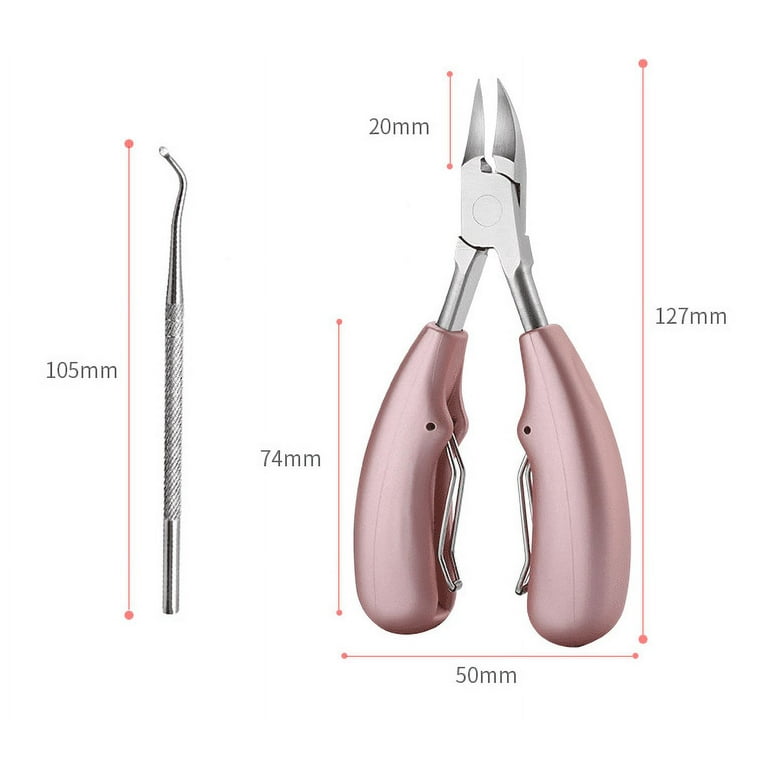 Professional Podiatrist Toe Nail Clipper for Thick & Ingrown Nails