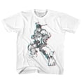 thumbnail image 1 of T-Shirt Jeunesse Blanc Street Fighter Glitch Fighter, 1 of 2