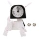thumbnail image 2 of Reloj despertador de deformación manual, pequeño y lindo cachorro, reloj despertador manual para niños, reloj despertador de juguete, materiales ecológicos, 2 of 8