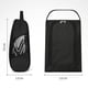 thumbnail image 4 of Bolsa para zapatos de golf Bolsa transpirable con cremallera Bolsa de transporte deportivo de nylon (Negro), 4 of 6