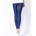 thumbnail image 1 of Shiny Pant Leggings Hot Selling Leggings Solid Color Fluorescent Spandex Elasticity, 1 of 6