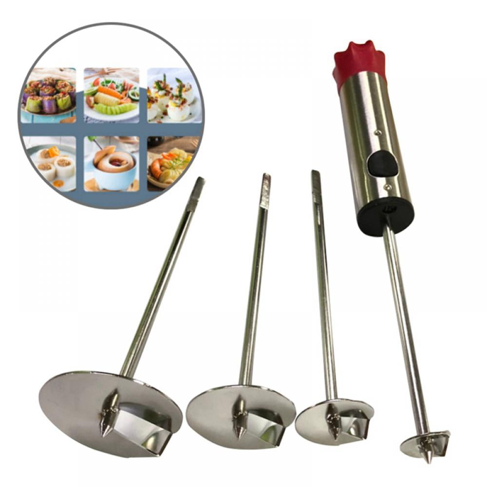 Details about   1 Set Core Remover Stainless Steel Home Drill Seed Remover Pitter Kitchen Gadget 