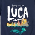 thumbnail image 3 of Luca -  Coastal Sea Monster - Toddler And Youth Short Sleeve Graphic T-Shirt, 3 of 5