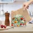 thumbnail image 2 of Yayeee Napkin Holder for Table Kitchen Paper Tissue Organization, Green Floral Tomatoes, 2 of 8