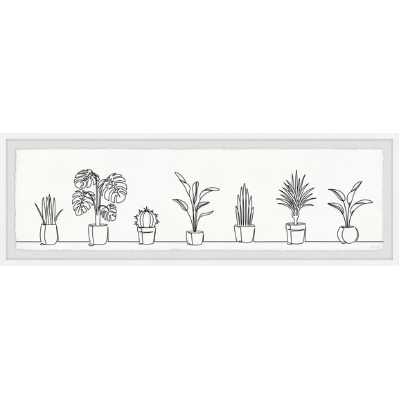 Marmont Hill Meet My Plants Framed Painting Print