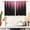 27.5"W x 36"L, variant on Purple and Black Window Curtain Abstract Striped Dark Plum Adult Women Decorative Cool Gothic Gradient Artistic Wide Living Room Bedroom Drapes Treatment Fabric 1 Pair, 52" W x 63" L, Modern