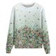 thumbnail image 5 of Sudadera Para Mujer Sudaderas Con Cuello Redondo Otoño Moda Casual Estampado de Flores Camiseta de Manga Larga Top Blusa Jersey Odeerbi  ODB150570, 5 of 6