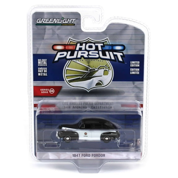 1/64 1947 Fordor, Los Angeles Police Dept (LAPD) Hot Pursuit 46 43040-A