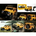 thumbnail image 4 of CIS W28079-CIS98 Licensed 1-10 Land Rover Camel Trophy Model Car with Lights, 4 of 9
