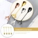 thumbnail image 3 of 4pcs Cucharas de café Avando largas cucharas de té Cuchabas de oro decorativas, 3 of 7